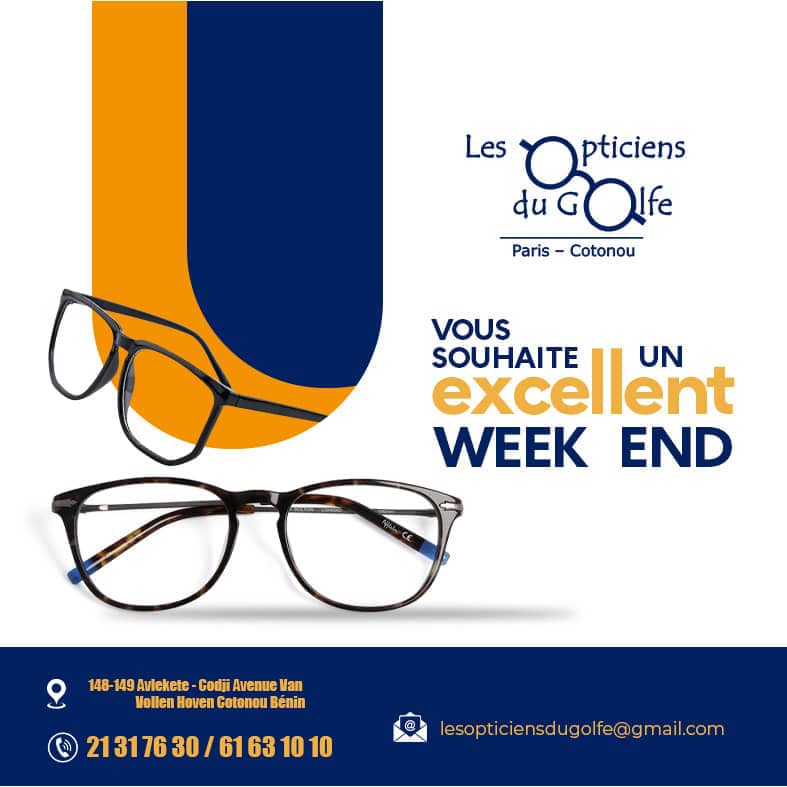 image réalisation de TwoF Technologies Flyer Les Opticiens du Golfe – Week-end